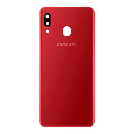 Корпусна кришка для телефону Samsung A205 Galaxy A20 (2019) (Red) (Original PRC), фото 2