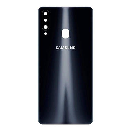 Корпусна кришка для телефону Samsung A207 Galaxy A20s (2019) (Black) (Original PRC), фото 2