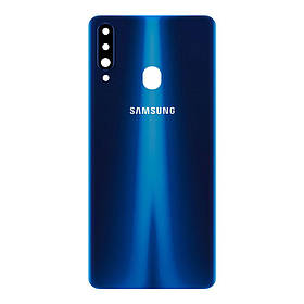 Корпусна кришка для телефону Samsung A207 Galaxy A20s (2019) (Blue) (Original PRC)