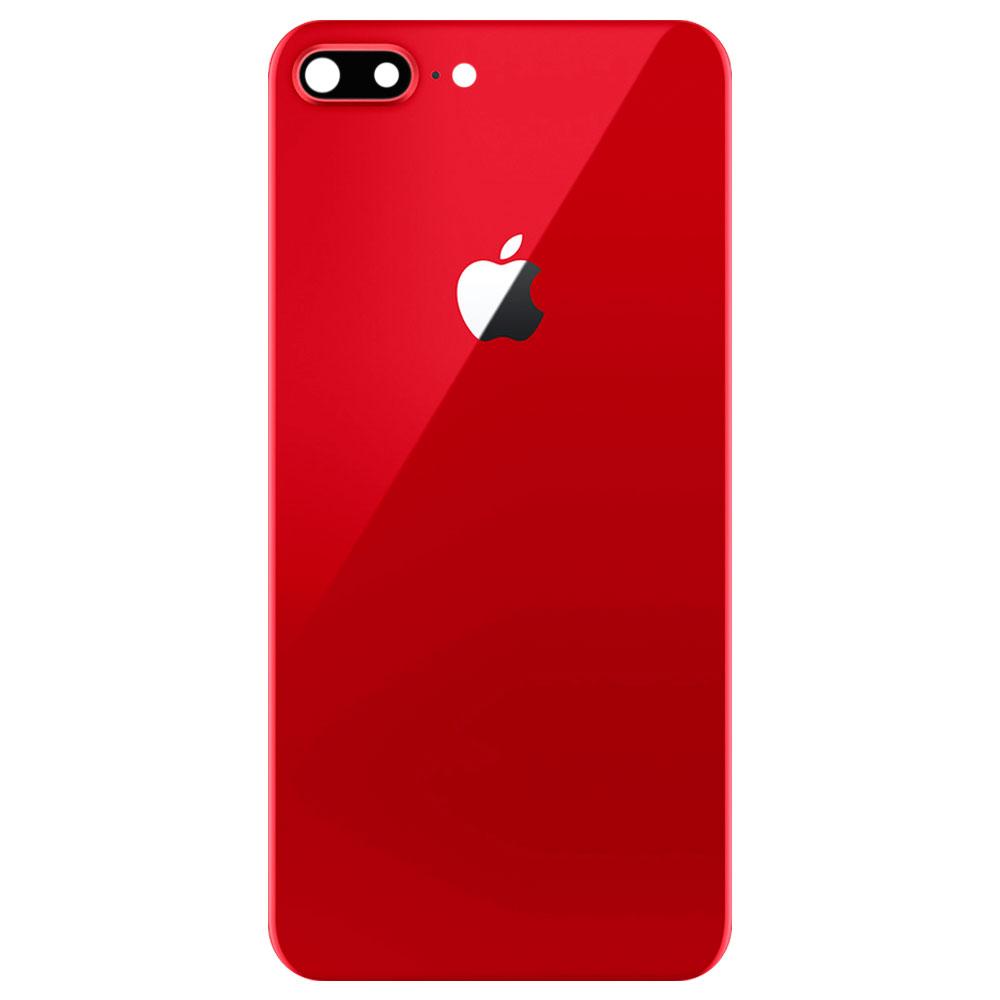 Корпусна кришка для телефону iPhone 8 Plus (Red) (Original PRC) зі склом камери