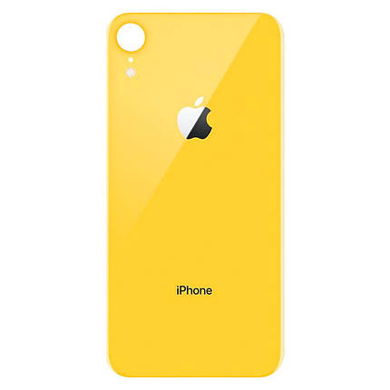 Корпусна кришка для телефону iPhone XR (Yellow), фото 2