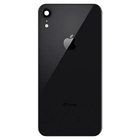 Корпусна кришка для телефону iPhone XR (Black) (Original PRC) зі склом камери