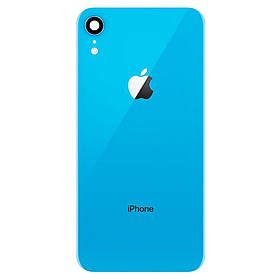 Корпусна кришка для телефону iPhone XR (Blue) (Original PRC) зі склом камери