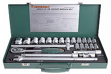 Набір інструментів JONNESWAY S04H4524S 1/2" (24 предмета)