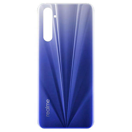 Корпусна кришка для телефону Realme 6 (Blue) (Original PRC), фото 2