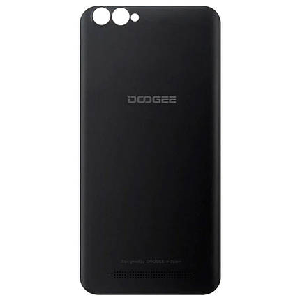 Корпусна кришка для телефону Doogee X30 (Black) (Original PRC), фото 2
