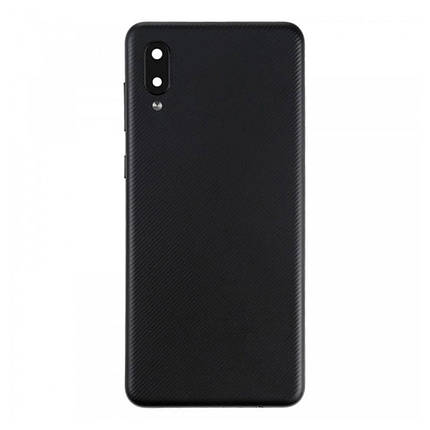 Корпусна кришка для телефону Samsung A022 Galaxy A02 (Black) (Original PRC), фото 1