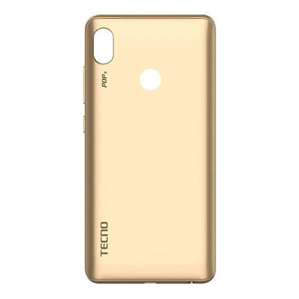 Корпусна кришка для телефону Tecno Pop 3 (Gold) (Original PRC), фото 2