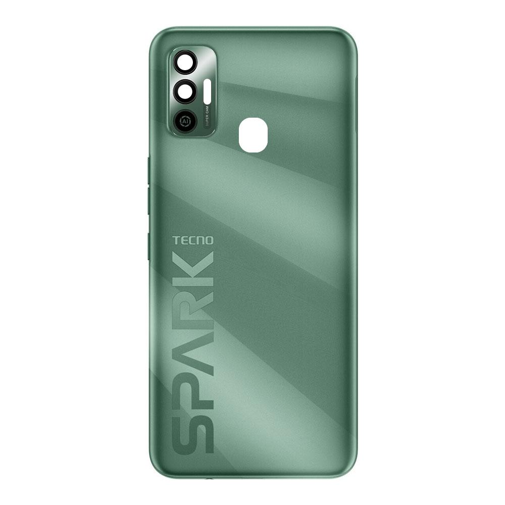 Корпусна кришка для телефону Tecno Spark 7 (Green) (Original PRC)