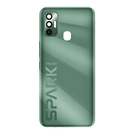 Корпусна кришка для телефону Tecno Spark 7 (Green) (Original PRC), фото 2