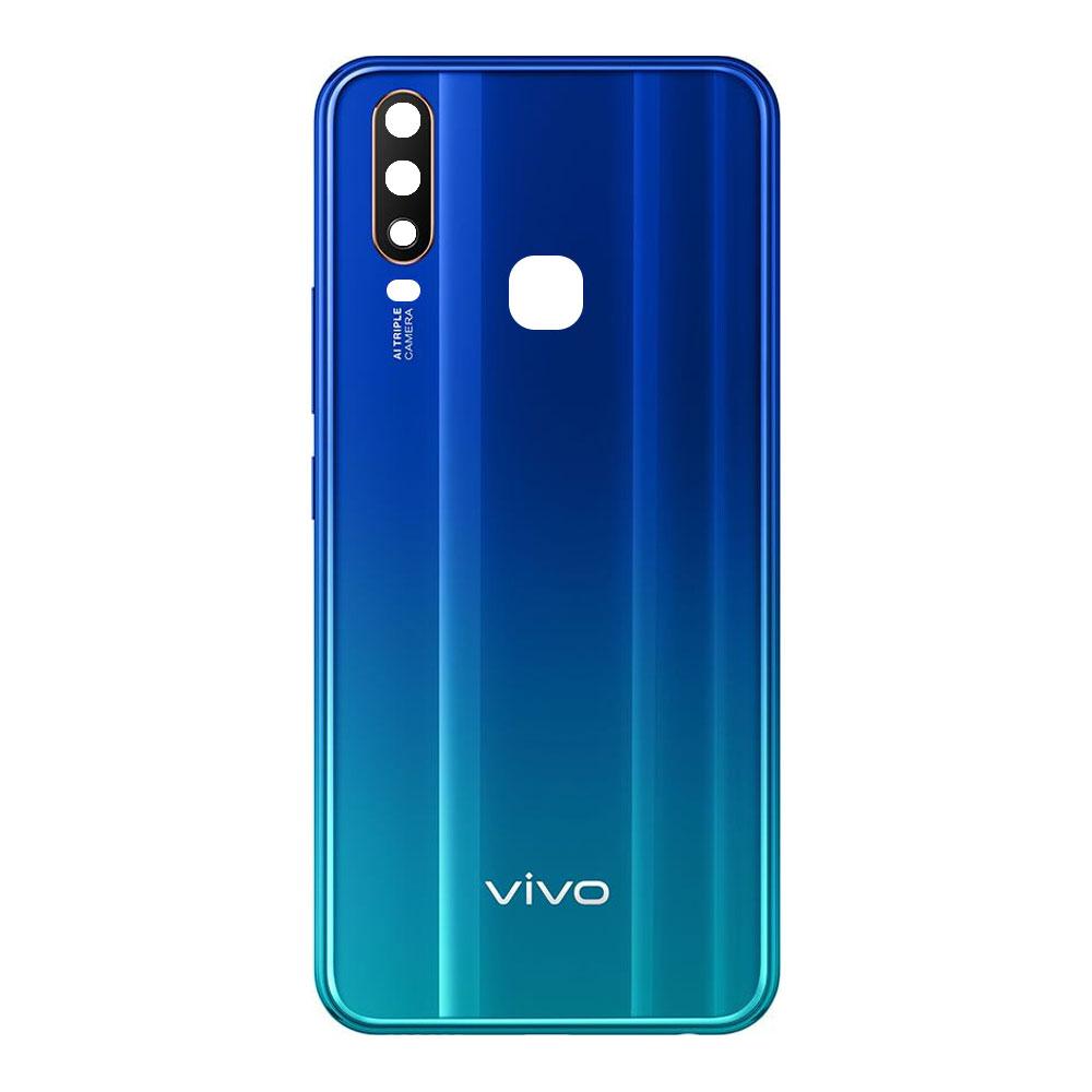 Корпусна кришка для телефону Vivo Y15 (Blue) (Original PRC)
