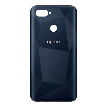 Корпусна кришка для телефону Oppo A12 (Black) (Original PRC), фото 2
