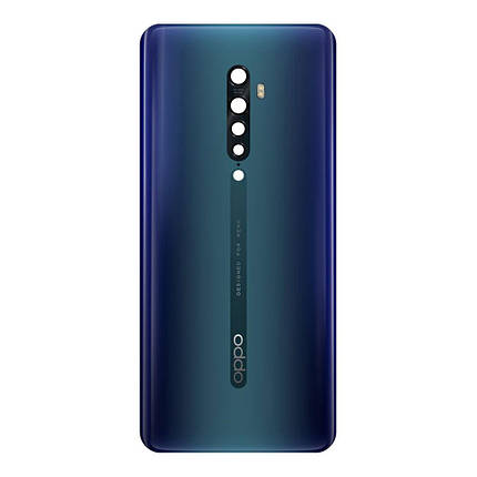 Корпусна кришка для телефону Oppo Reno2 (Blue) (Original PRC), фото 2