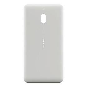 Корпусна кришка для телефону Nokia 2.1 (Grey-silver) (Original)