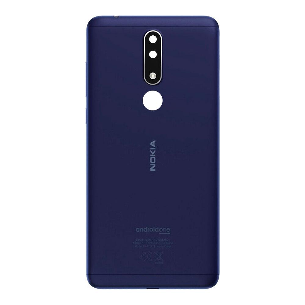 Корпусна кришка для телефону Nokia 3.1 Plus (Blue) (Original)