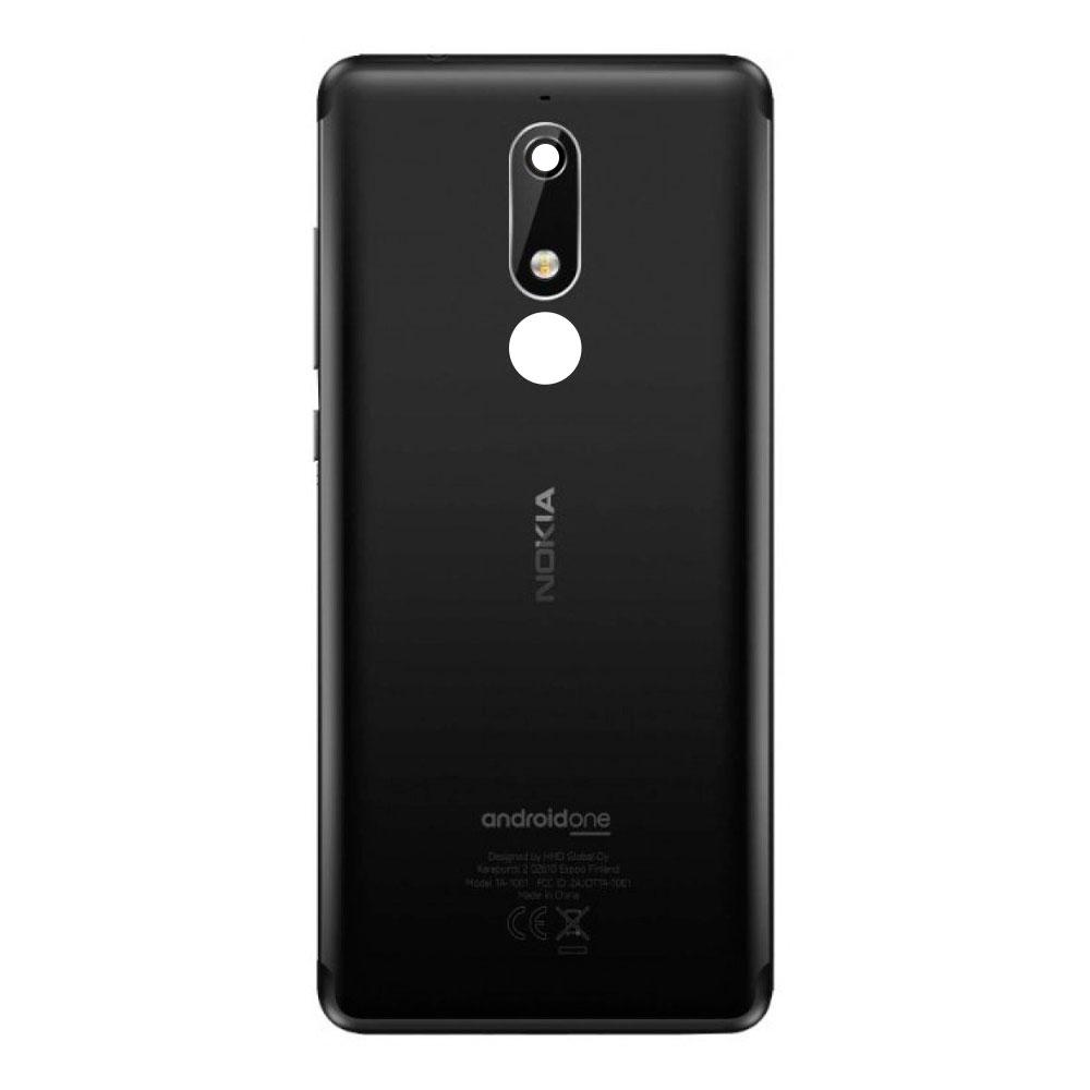 Корпусна кришка для телефону Nokia 5.1 (Black) (Original)