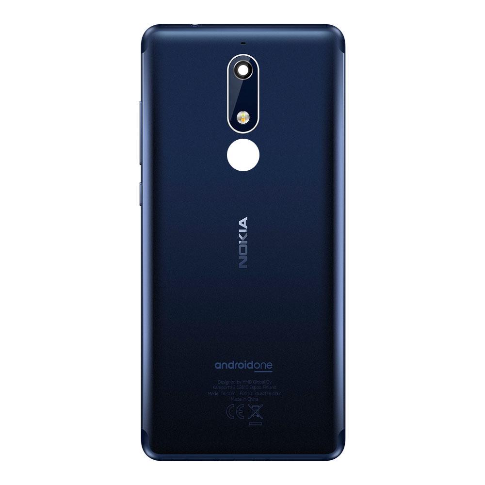 Корпусна кришка для телефону Nokia 5.1 (Blue) (Original)