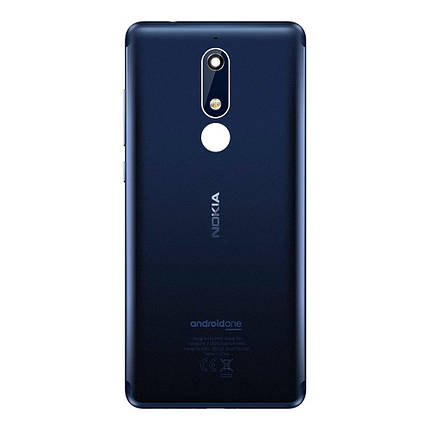 Корпусна кришка для телефону Nokia 5.1 (Blue) (Original), фото 2