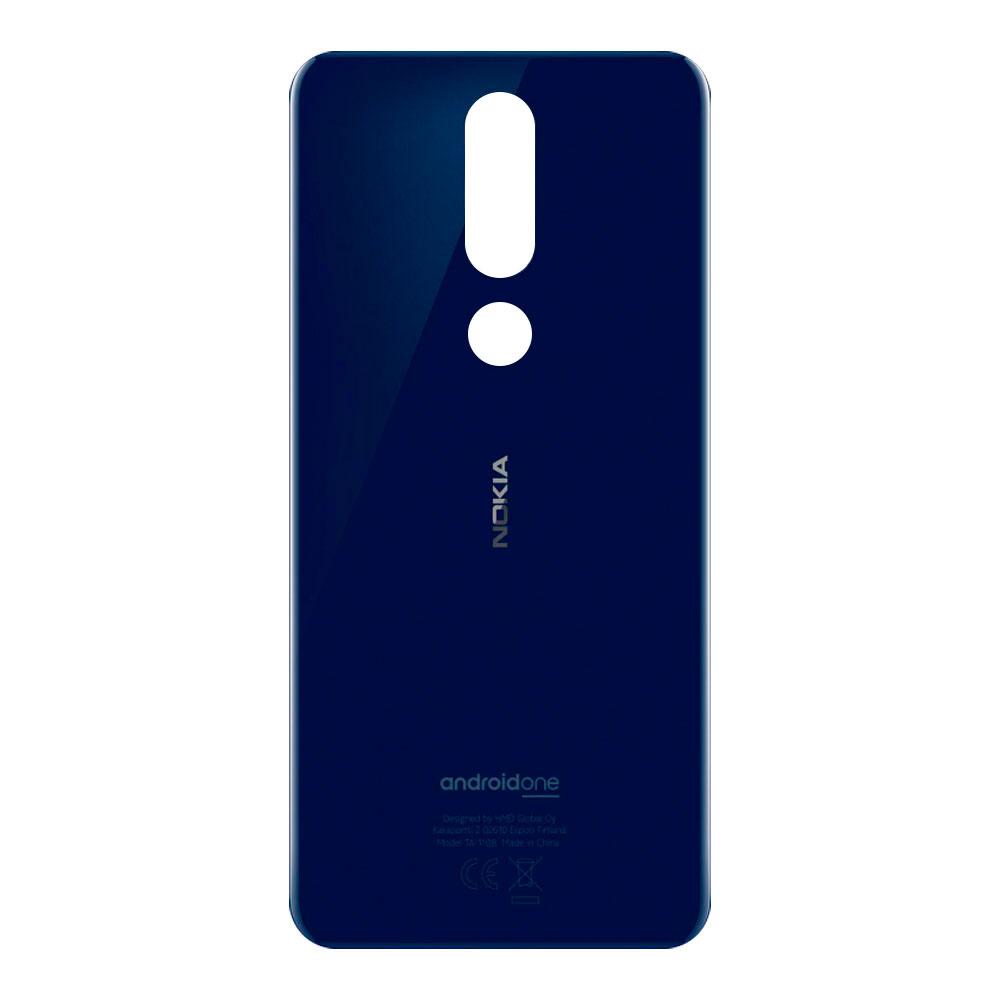 Корпусна кришка для телефону Nokia 5.1 Plus (Blue) (Original)