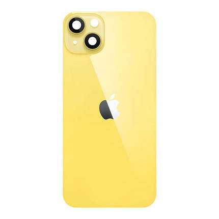 Корпусна кришка для телефону iPhone 14 (Yellow) (Original PRC) зі склом камери, фото 1