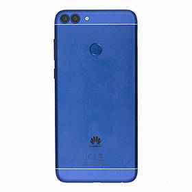 Корпусна кришка для Huawei P Smart (Blue) (Original PRC) зі сканером відбитків пальців