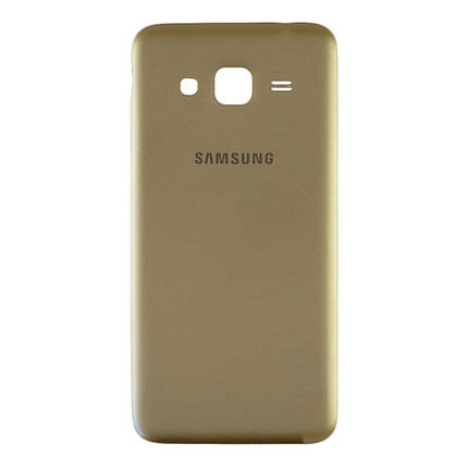 Корпусна кришка для телефону Samsung J500 Galaxy J5 (Gold), фото 1