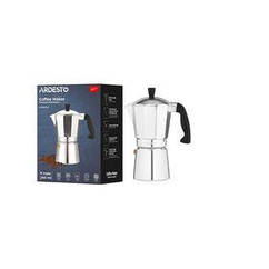 Гейзерна кавоварка Ardesto Gemini Cremona, 0.24 л, 6 чашок, алюміній (AR0806AG)