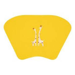 Килимок сервірувальний дитячий Ardesto, 30х45 см, ПВХ, жовтий (AR3315KY)