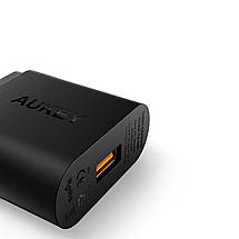 Швидкий зарядний пристрій Aukey Turbo USB Quick Charge 2.0, фото 4