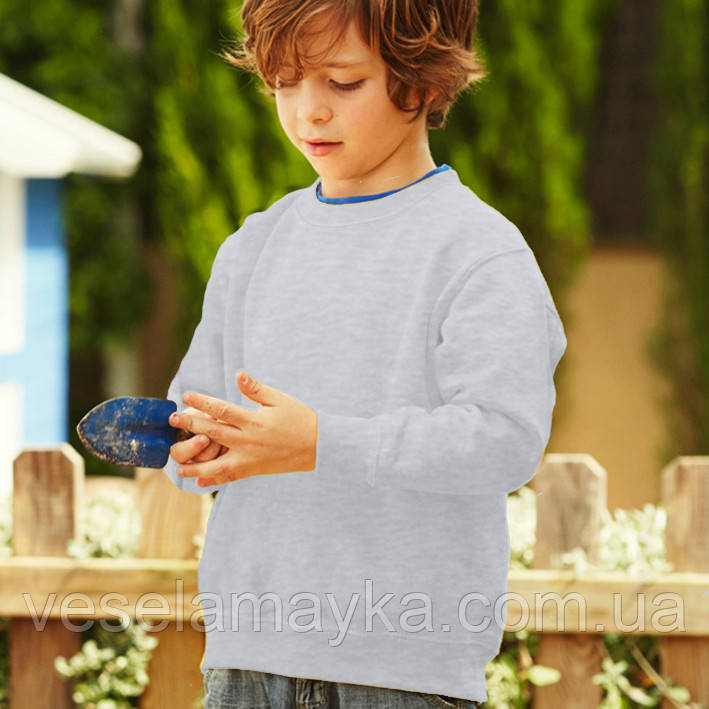 Дитяча сіра толстовка (Комфорт), фото 1