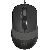 Проводная мышка A4Tech FM10ST 4кн 600/1000/1600dpi USB для правой и левой руки Black-Grey