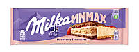 Молочный шоколад Milka Strawberry Cheesecake Клубничный Чизкейк 300г