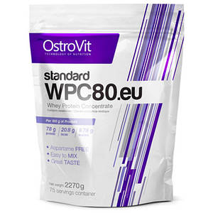 Сироватковий протеїн Ostrovit WPC 80 — 2270 г