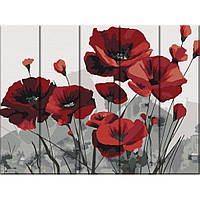 Картина за номерами по дереву "Макі" ASW003 30х40 см