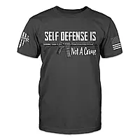 Футболка Warrior 12 "Self Defense Is Not A Crime"