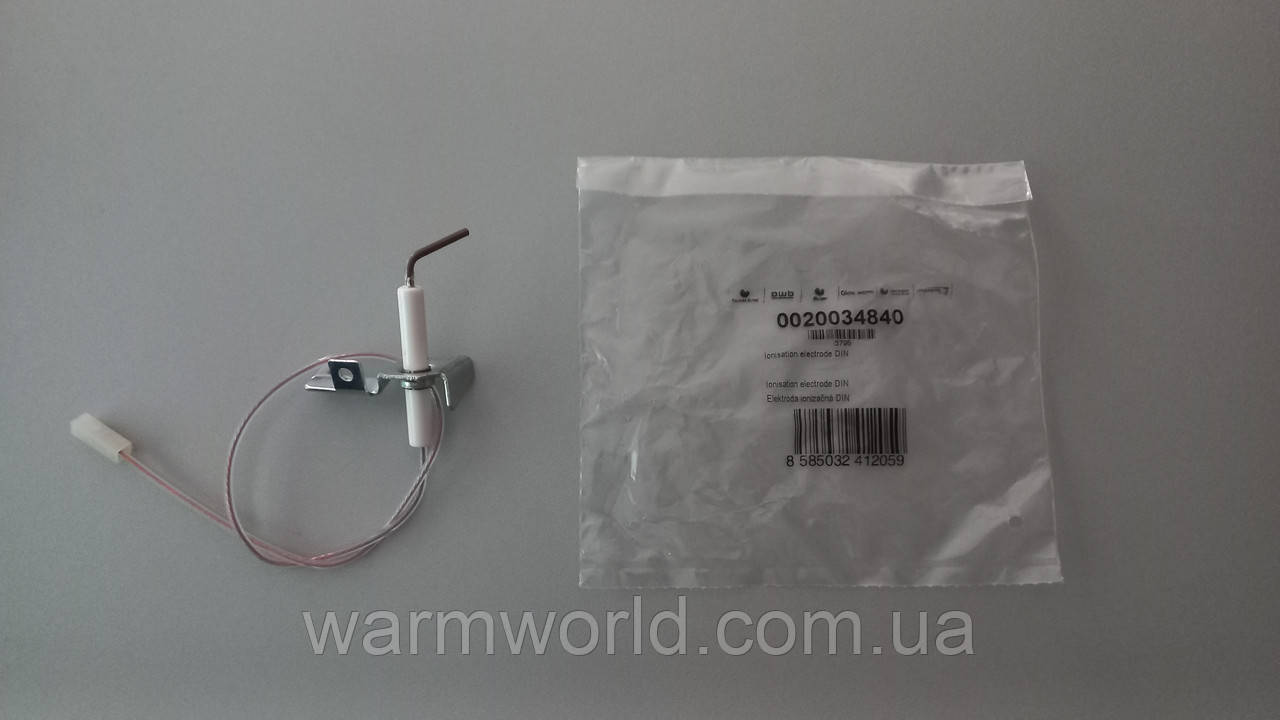 0020034840 Електрод іонізації та контролю полум'я DIN Leopard, Tiger, Panther Protherm ++