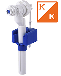 Наповнюючий клапан-поплавок 3/8 бічне підведення (пластик) K.K.-POL Польща ZN2/110