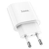 Зарядний пристрій із підтримкою айфонів Hoco C94A Metro 20W (1 Type-C), фото 2