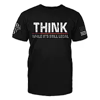 Футболка Warrior 12 "Think While It's Still Legal"