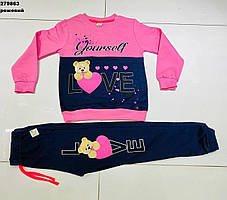 Костюм для дівчинки "Love", на зріст 98см.