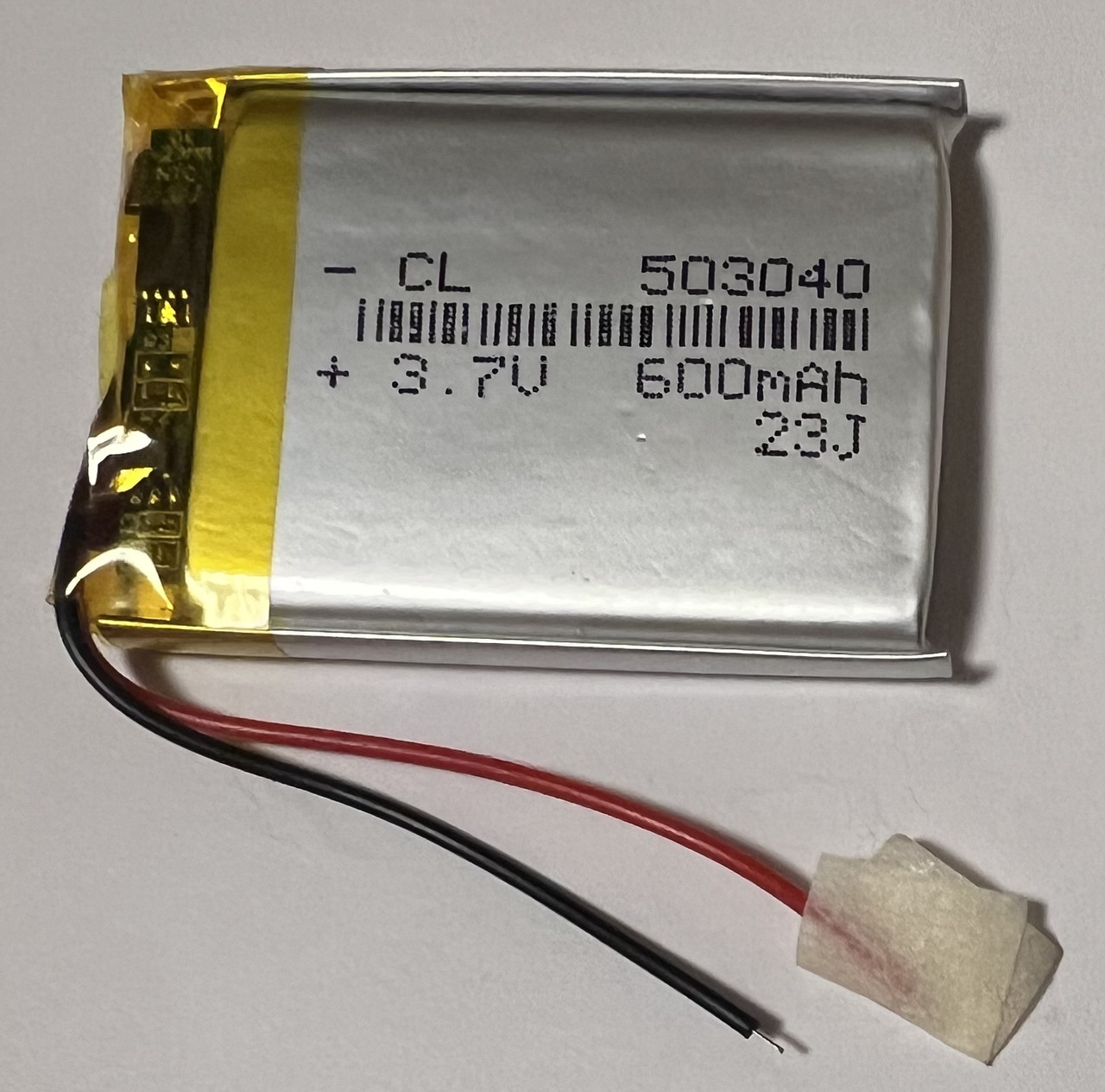 Акумулятор 503040, 500 mAh 3.7V Li-pol літій-полімерний