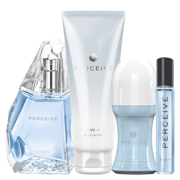Парфумований набір для жінок Avon Perceive з 4-х одиниць