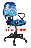 Яркое детское компьютерное кресло Престиж New "Ледяное Сердце 8"