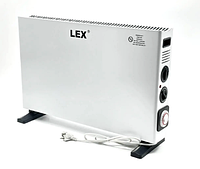 Нагрівач конвекторний електричний LEX LXZCH04FT:2000 Вт.