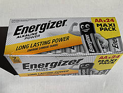Батарейка Energizer Alkaline power LR6 AA 24 штуки в пакованні