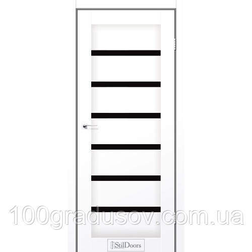 Двері міжкімнатні StilDoors Florida Білий Кристал