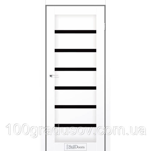 Двері міжкімнатні StilDoors Florida Білий Кристал