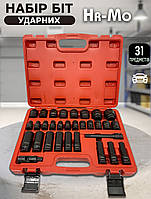 Набор ударных головок Top Tools Torx 1/2 Heavy Duty, утолщенных, 31 предмет в кейсе HLS