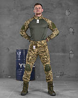 Тактический костюм Single Sword пиксель рипстоп Армейская форма убакс штаны с налокотниками и наколенниками