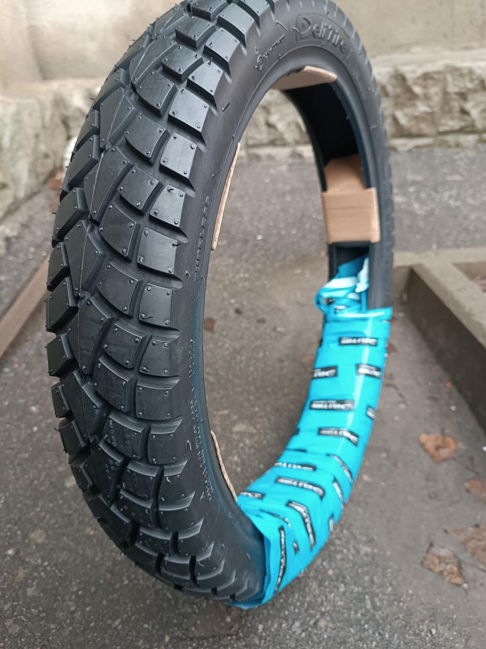Мотошина 90/90-17 SB-117 TL DELITIRE Моторезина, фото 1